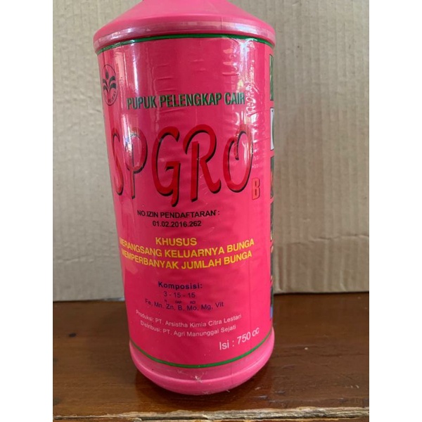 SPGRO B 750ml