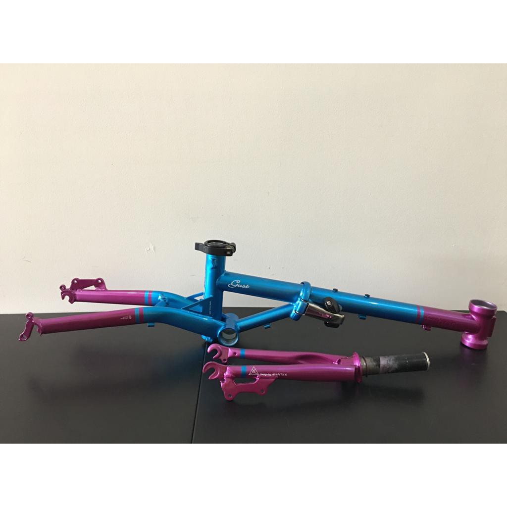 Frame Fnhon Gust Wayang Discbrake Srikandi dan Handle Post HP Fork Series 2020 not Blast Storm