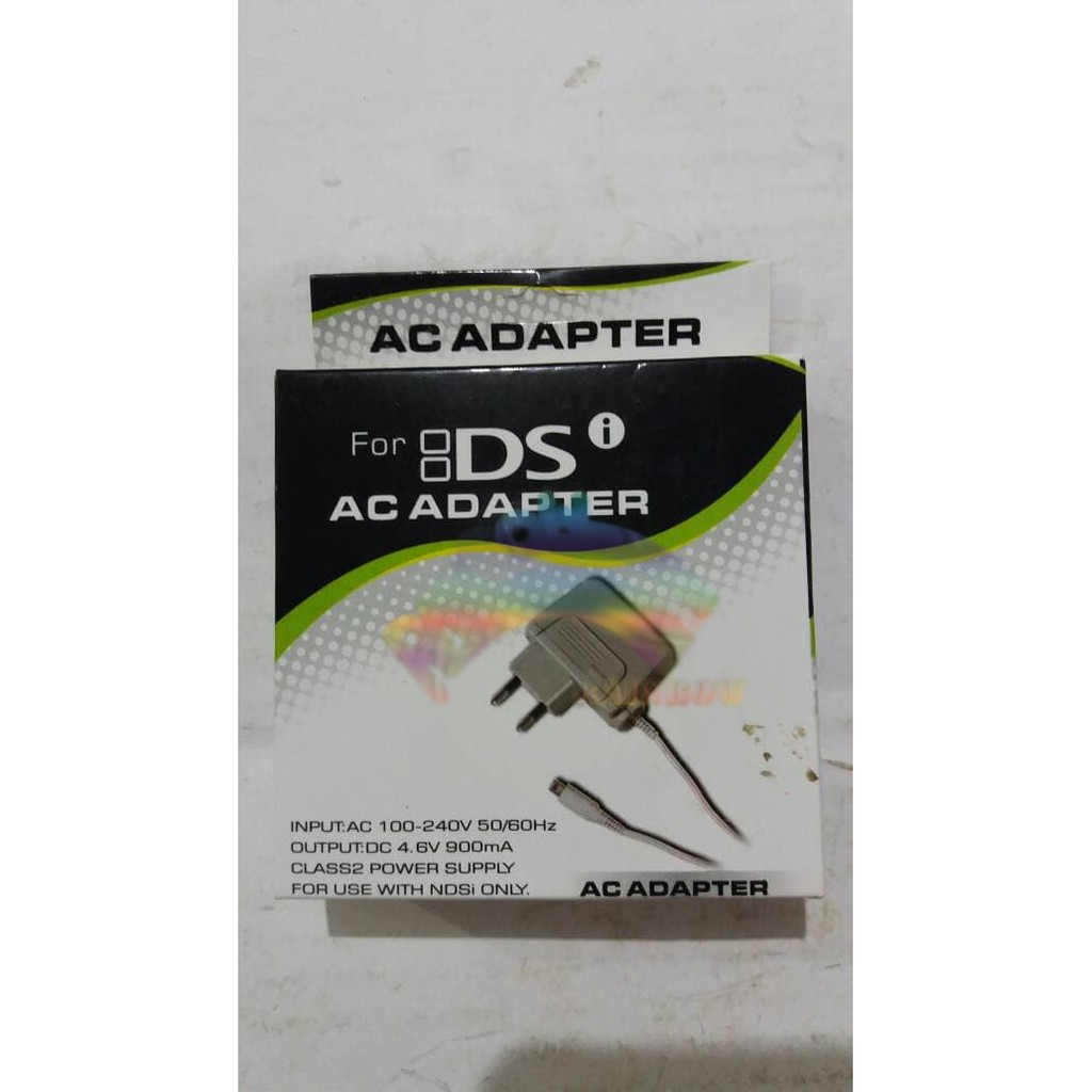 Charger adaptor Nintendo DS XL Charger Ndsi - DS i  - 3 DS New 3DS LL XL - Casan NDS XL Murah