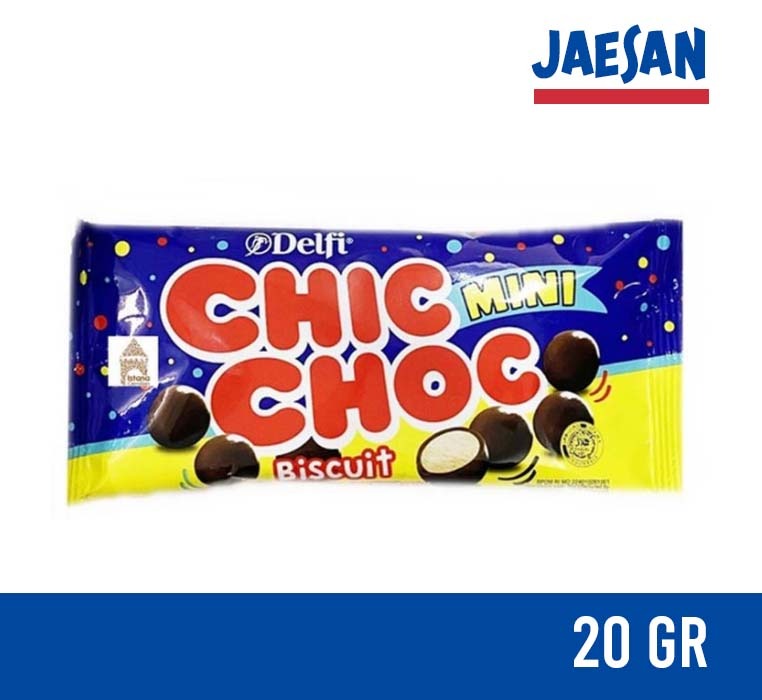 

Chic Choc Biscuit mini 20gr HALAL Chocolate Ball