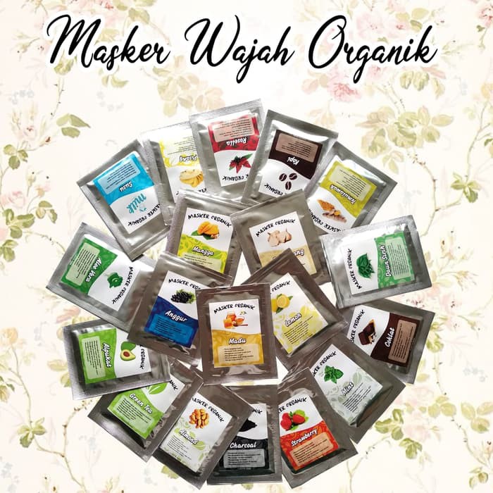 MURAH Paket Reseller - Masker Organik/Masker Wajah Organik/Face Mask
