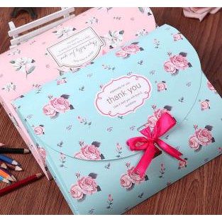 

Kotak Hadiah Valentine, Kotak Souvenir Imlek, Kotak Kado Serbaguna - Biru Muda