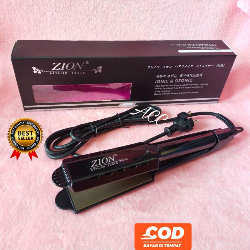 Catok Alat Rambut Terpanas zion Salon 9004L Original