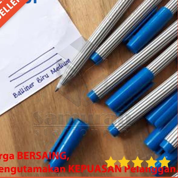 

RLC Ballpoint Pilot Balliner 0.8 mm ECER / Pen Cabut Tebal Tanda Tangan Hitam - Biru [bn -281]