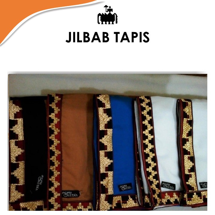 LAMPUNG ETHNICA OFFICIAL - TAPIS LAMPUNG ASLI  -Lampung Ethnic - Jilbab Tapis Lampung - jilbab kekin