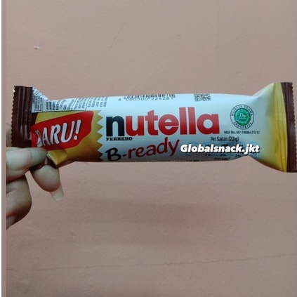 

NUTELLA B READY FERRERO CHOCOLATE - BREADY NUTELLA GO HALAL