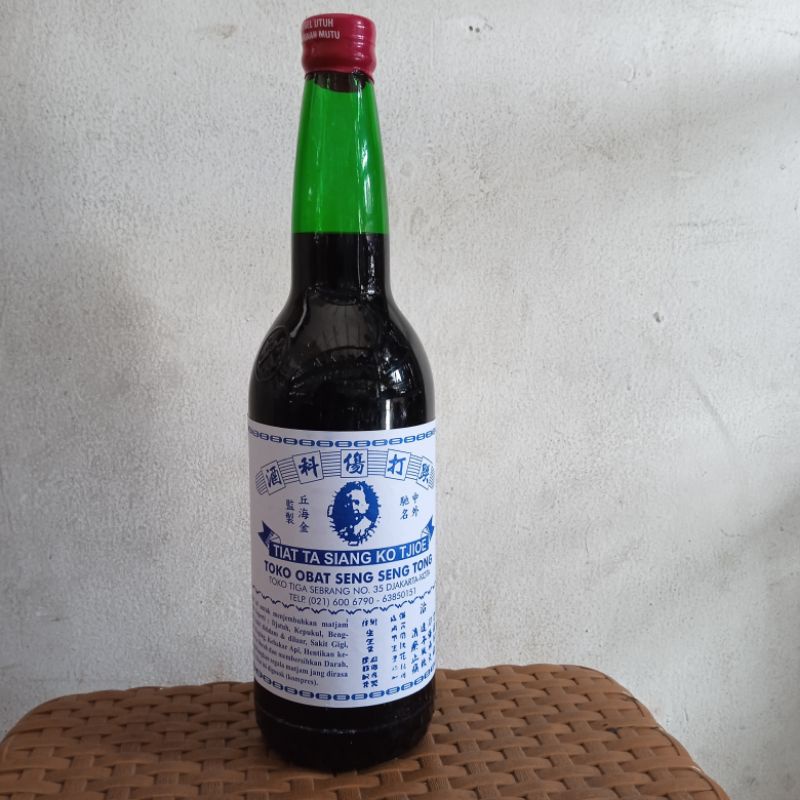 ARAK GOSOK SENG TONG / TIAT TA SIANG KO TJIOE UKURAN BESAR 620 ML