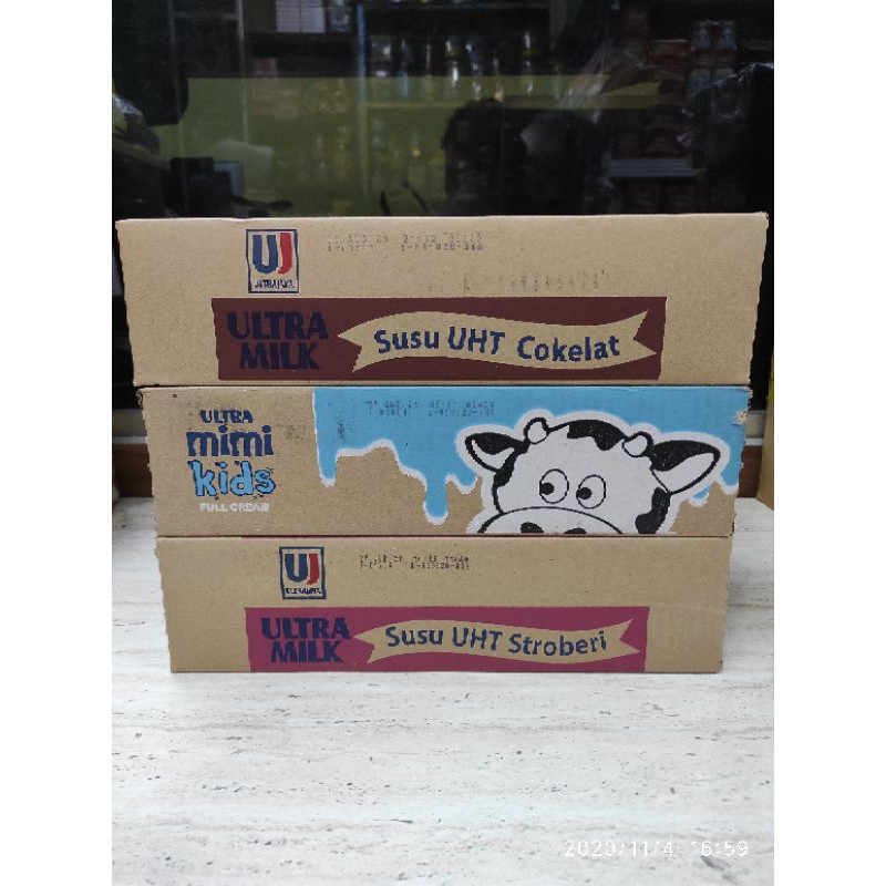 Ultra Milk 125 ml (1 dus isi 40 pcs)