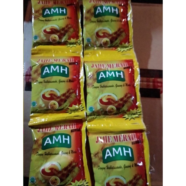 

Jahe Merah Super AMH 1 Renceng isi 12