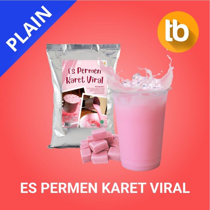 

DISKON - (BISA COD) JPS Bubuk Es Permen Karet Viral Plain (Bubuk minuman dan makanan)