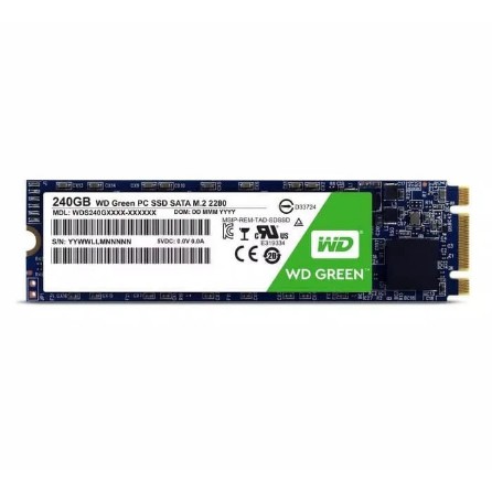 SSD WD Green M.2 2280 240GB - WD GREEN M2 240GB SSD