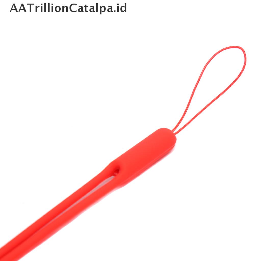 (AATrillionCatalpa) Tali Lanyard Bahan Silikon Lembut Untuk Gantungan Kunci / Handphone DIY