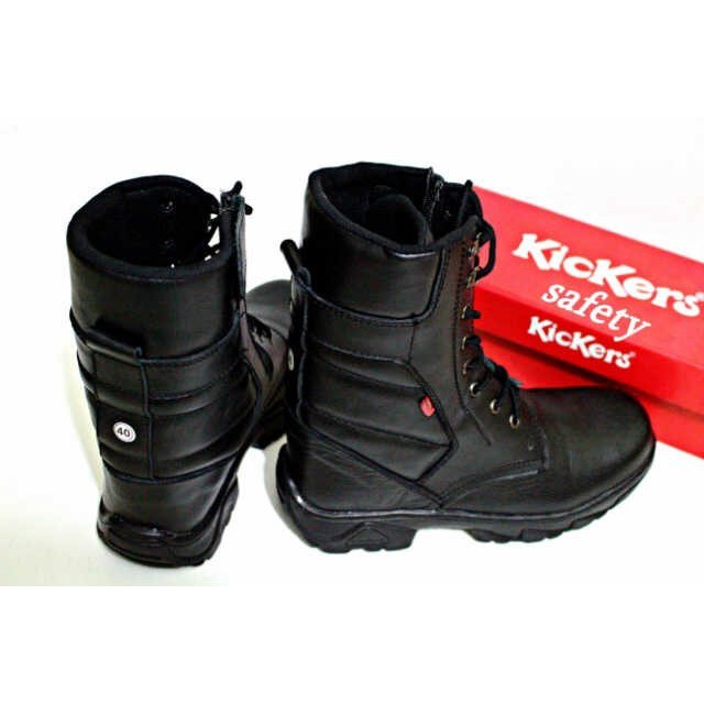 sepatu pdh kickers pria terbaru safety | ada besi di dalamnya