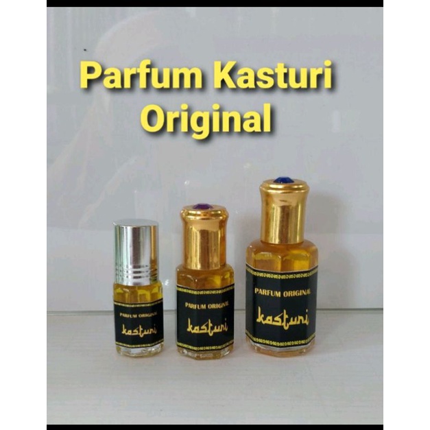 parfum Kasturi original Non Alkohol roll On Isi 12 ml