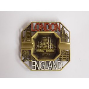 Pajangan Unik Asbak London England  Souvenir unik Inggris Bagus