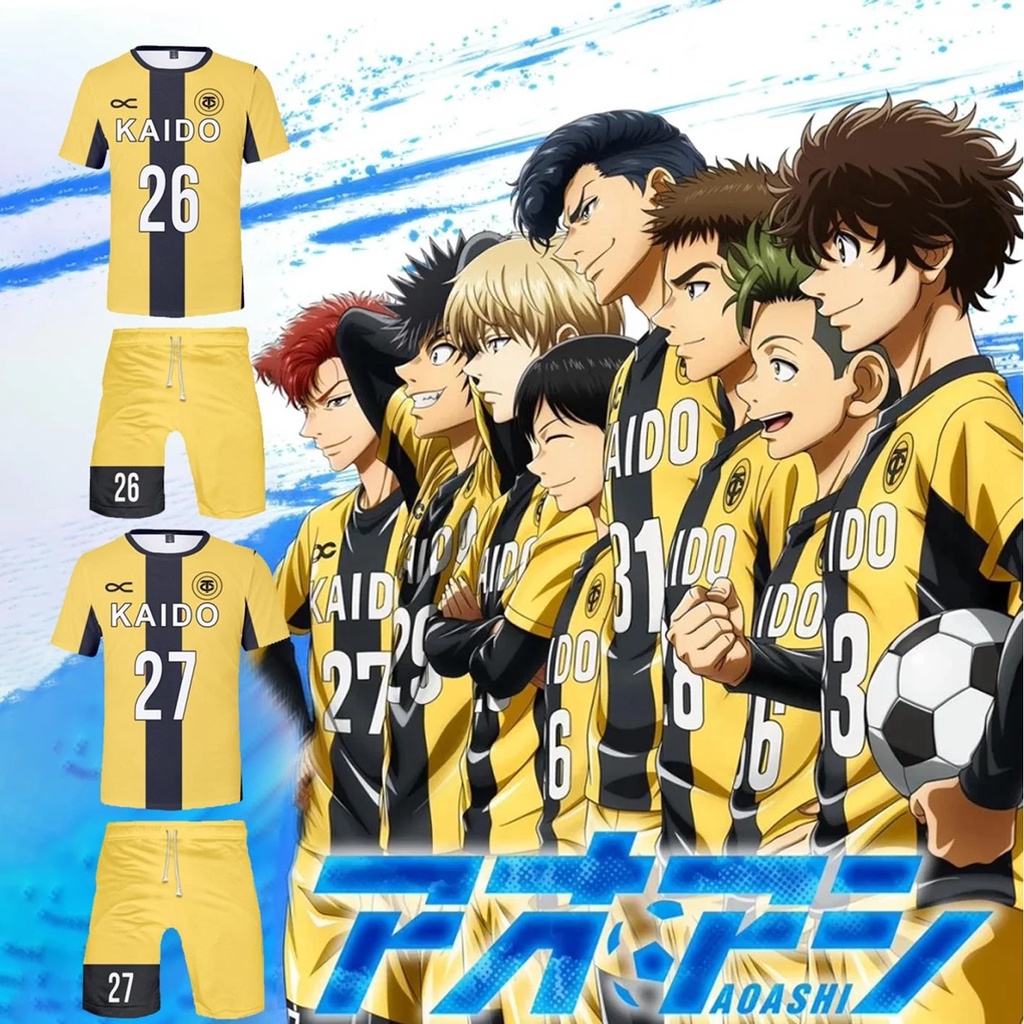Jersey Setelan Baju Costume Anime Ao ashi