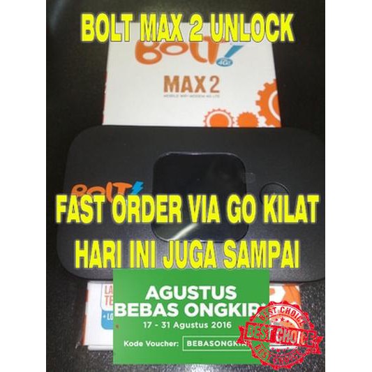 PROMO HARGA MURAH Bolt Max 2 Unlock Modem Bolt Max2 Unlock Bolt Max2 Grosir