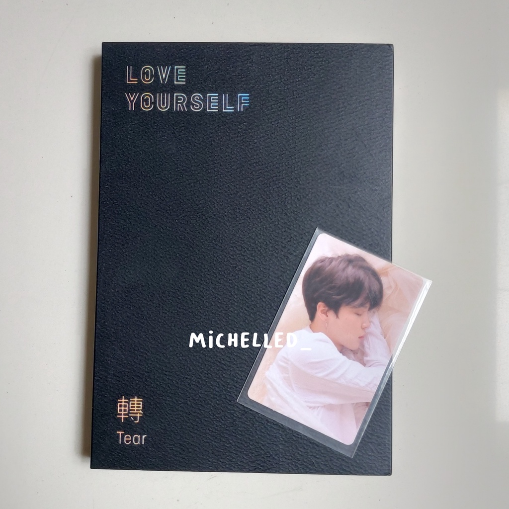 album bts official love yourself tear u fullset unsealed photocard pc jimin