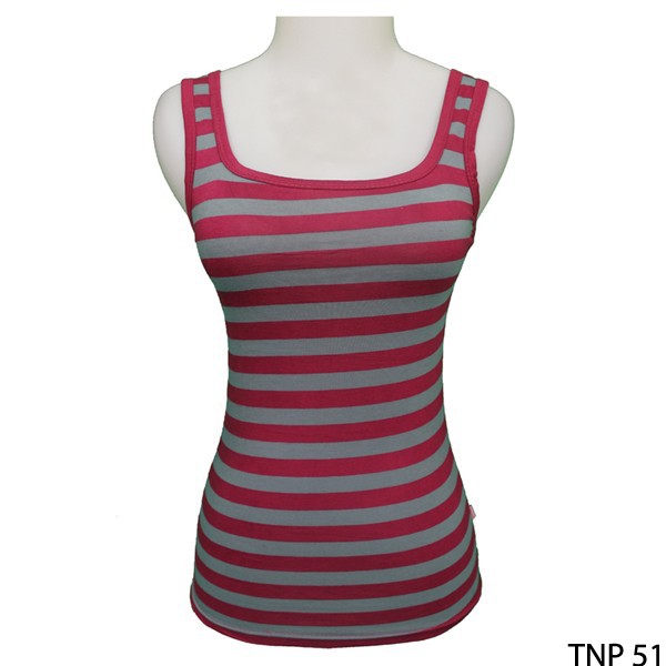 Tank Top Hot Spandek Maroon-Abu – TNP 51