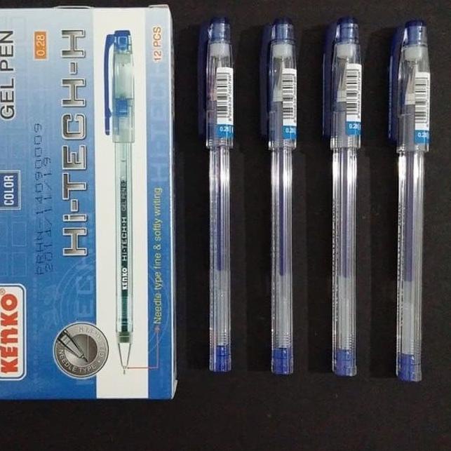 

QPIL Pulpen Gel Hi-TECH-H Kenko 0.28mm Terbaru