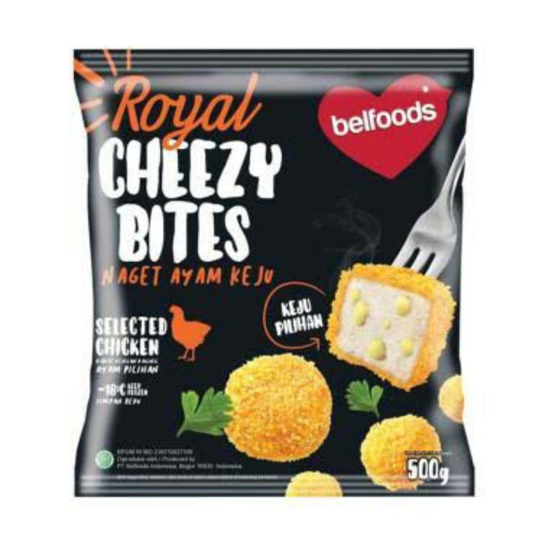 Belfoods Royal Cheezy Bites 500 gr