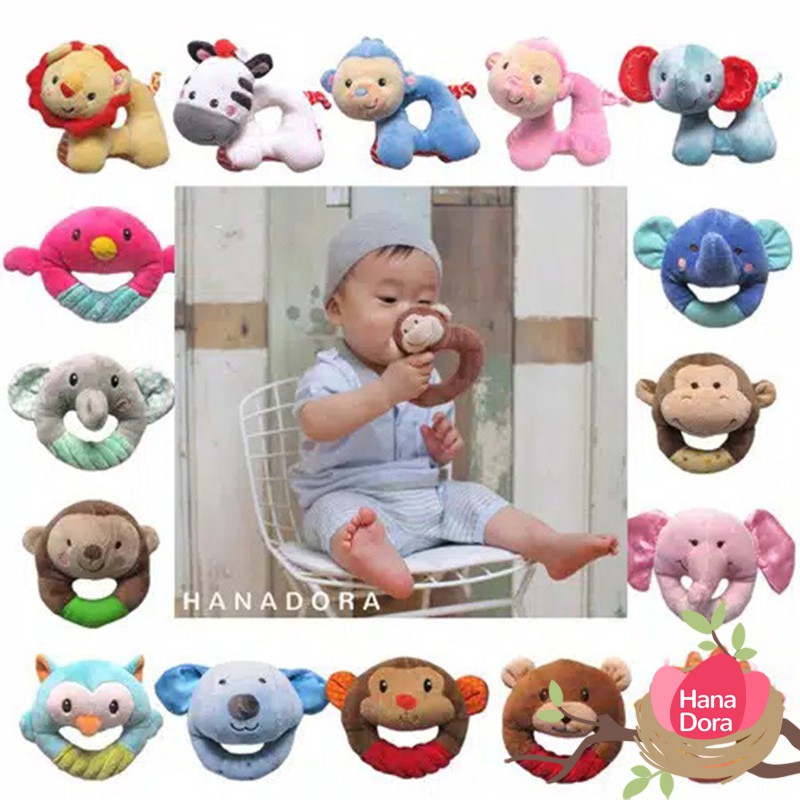 NB Ring Rattle - Mainan Boneka Bayi