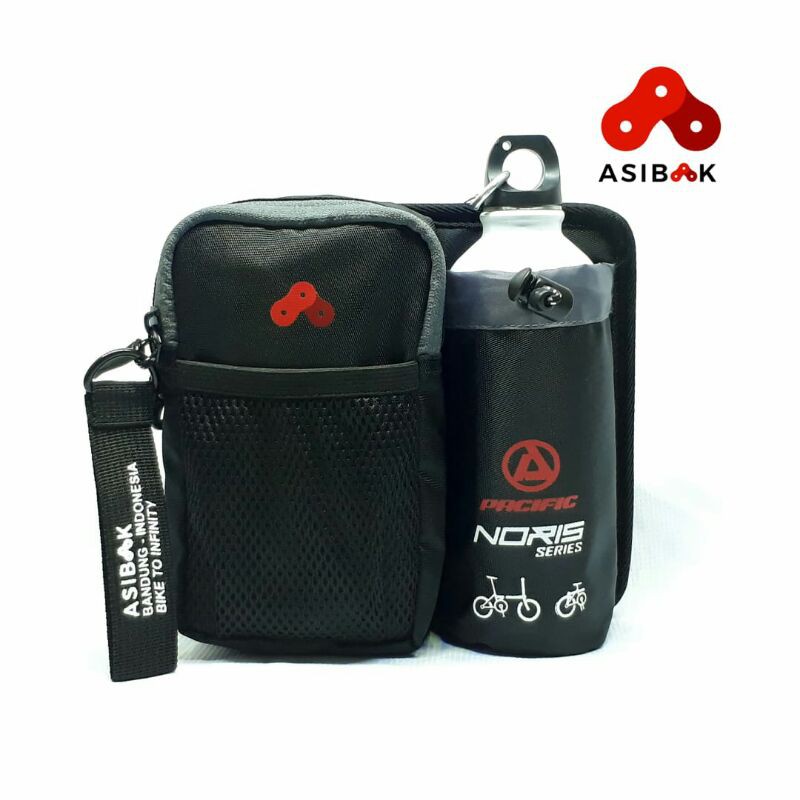 Tas stang seli Pacific Noris series / Tas handle bar sepeda lipat