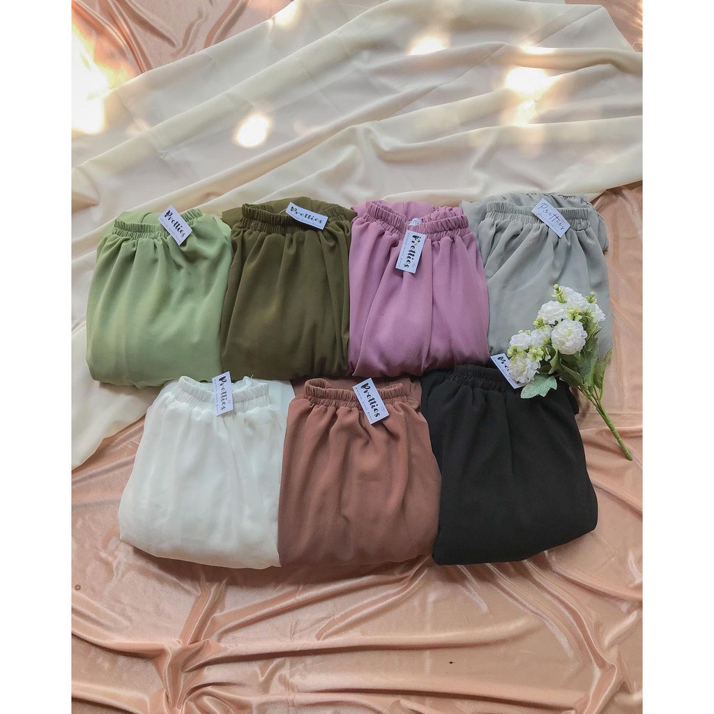 ROK CERUTI PREMIUM ORI / Rok Susun Maxi Skirt Rok Bangkok Skirt Rok Umpak Rok Ceruty Rok Panjang-3