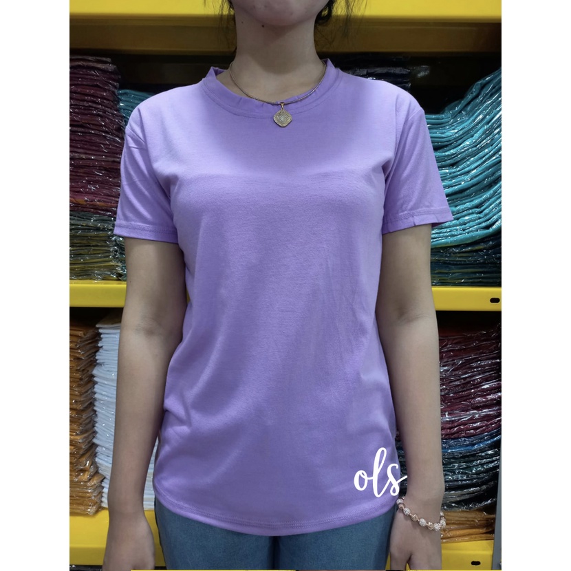 kaos cewek o-neck