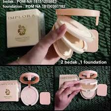 Bedak Implora compact powder 3 IN 1 (320)