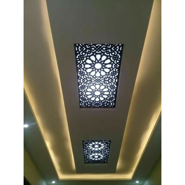 Pvc plafon / ornamen plafon / pvc ornamen / kerajinan cnc