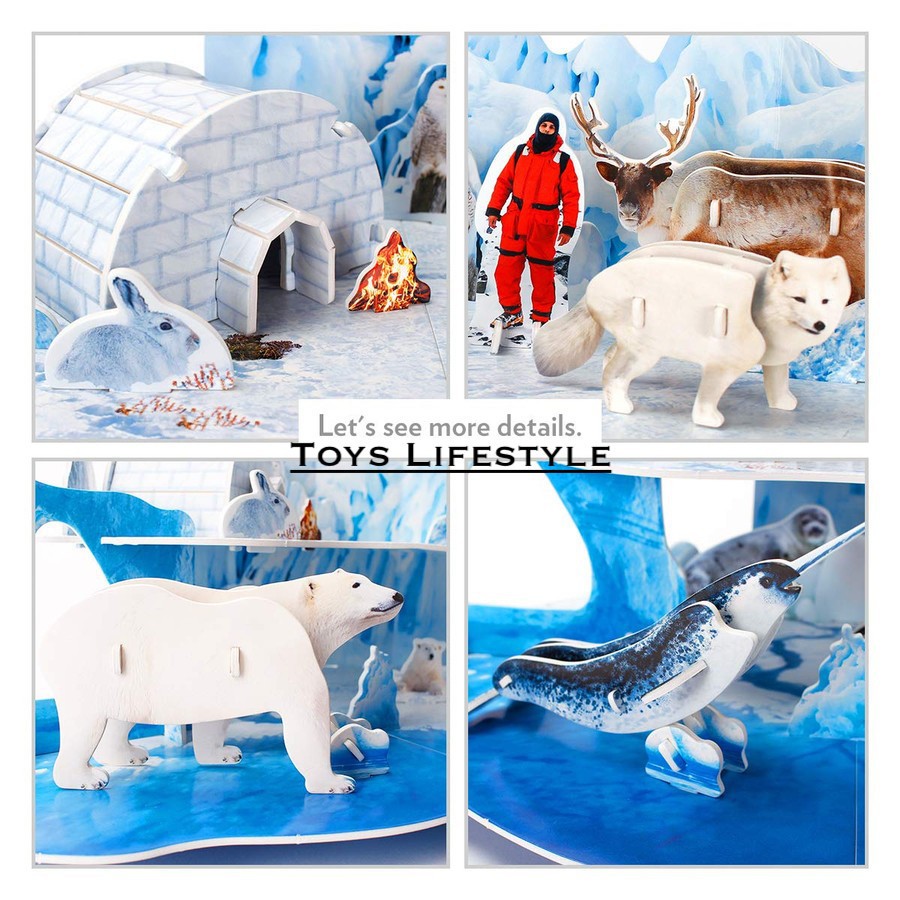 Cubicfun 3D Puzzle – National Geographic The World Of Ice &amp; Snow