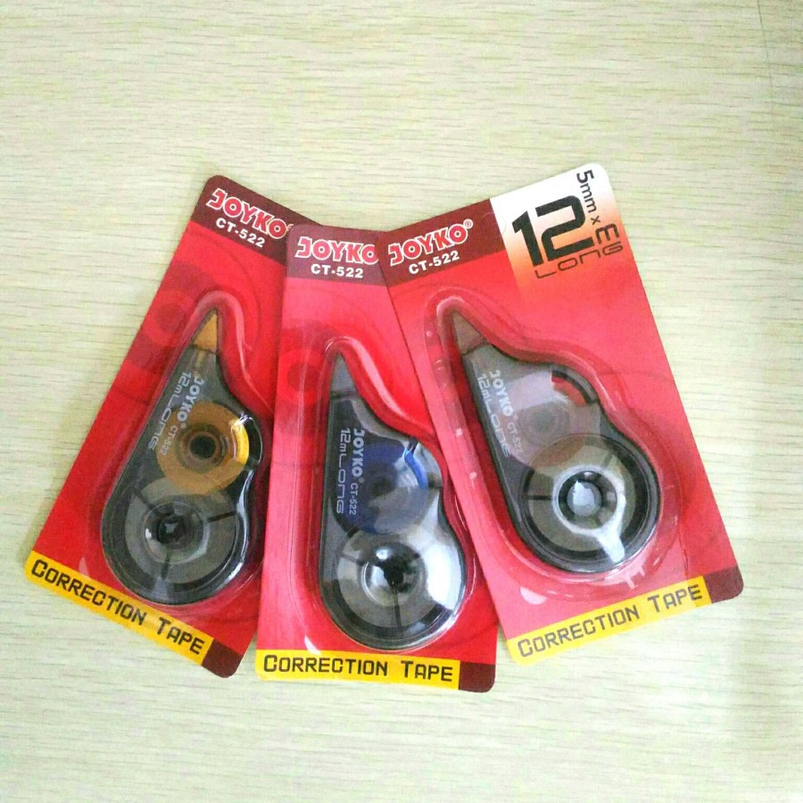 

CORRECTION TAPE / TIPE X / TIP EX - JOYKO CT 522