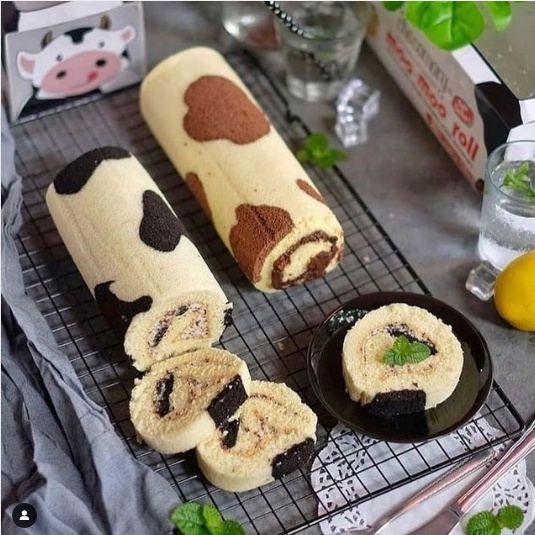 MOOMOO ROLL / MOMOROLL / MOMOROL / BOLU SUSU OLEH OLEH BANDUNG