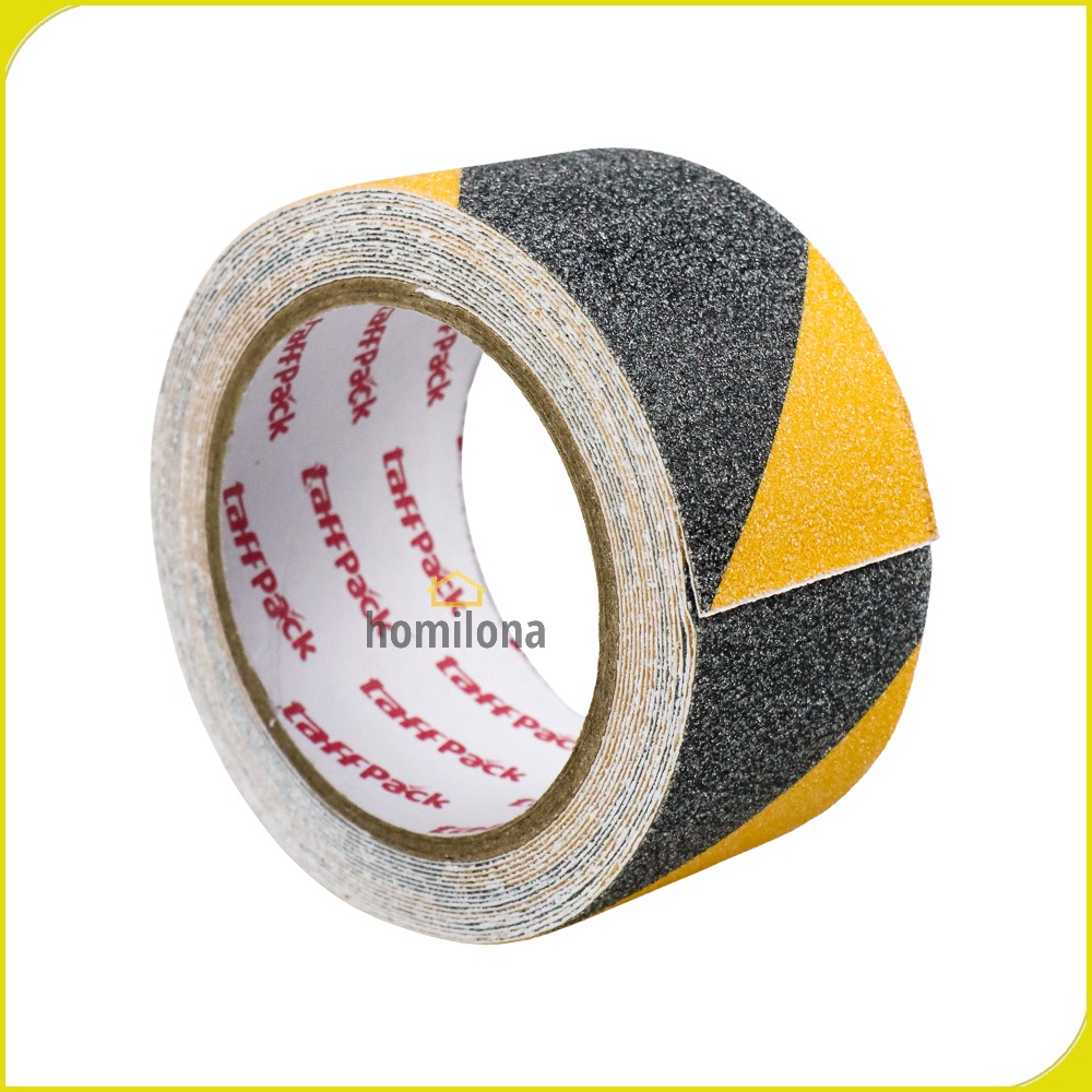 Lakban Tape Safety Grip Anti Slip Strong Traction Size 5 m x 5 cm - TaffPACK