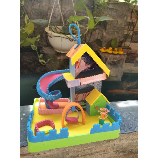 Rumah Kelomang Atap Miring