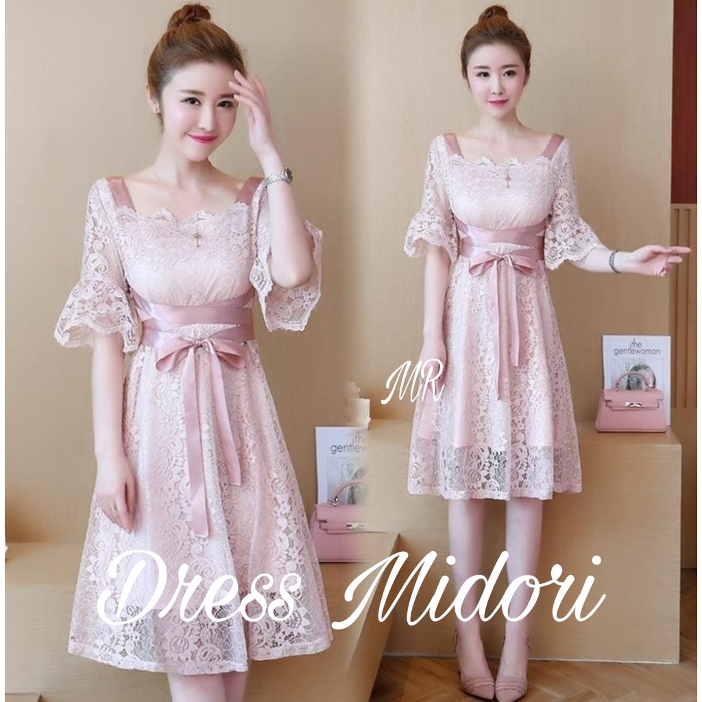 PCS DRESS MIDORI 3 UKURAN M L XL FASHION PAKAIAN WANITA MR ADA VIDEO REVIEW PRODUK