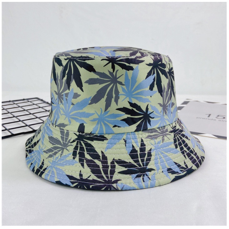 hat for wome and man leaf fisher beach hat fishing hat fashion bucket hat