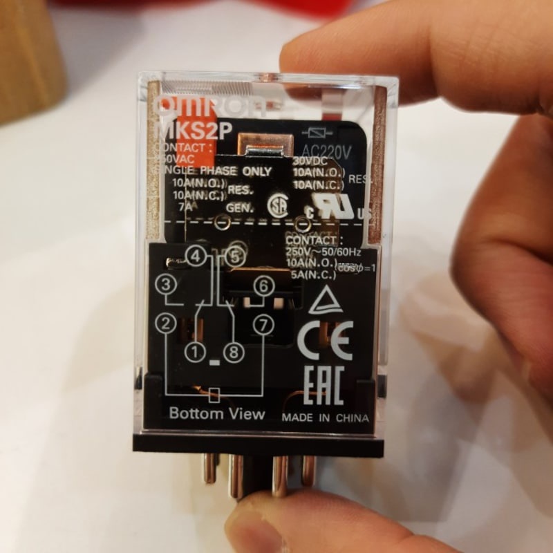 ORIGINAL Relay Omron MK2P-I / MK2P / MKS2P 220V 8PIN - 220V