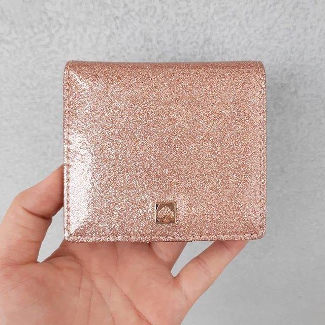 Dompet kate spade serenade mavis rose gold,navy blue,silver