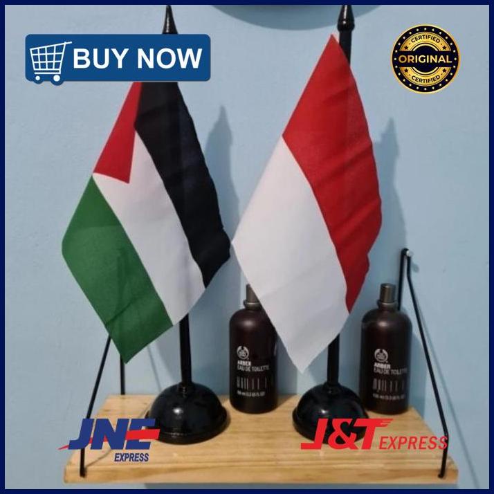 Jual Bendera Meja Indonesia Palestina Shopee Indonesia