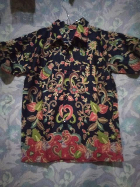 Qnunbatik Batik Keluarga/family Rok N Blus Alena Gentong Hitam