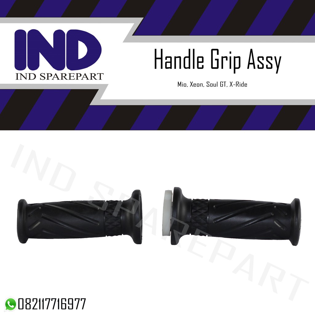 Handle-Hand Grip Fat Vat Pad Assy Handfat Handpad Handvat Handgrip Karet-Pipa-Slongsong Mio &amp; Mio Sporty &amp; Mio Soul Set