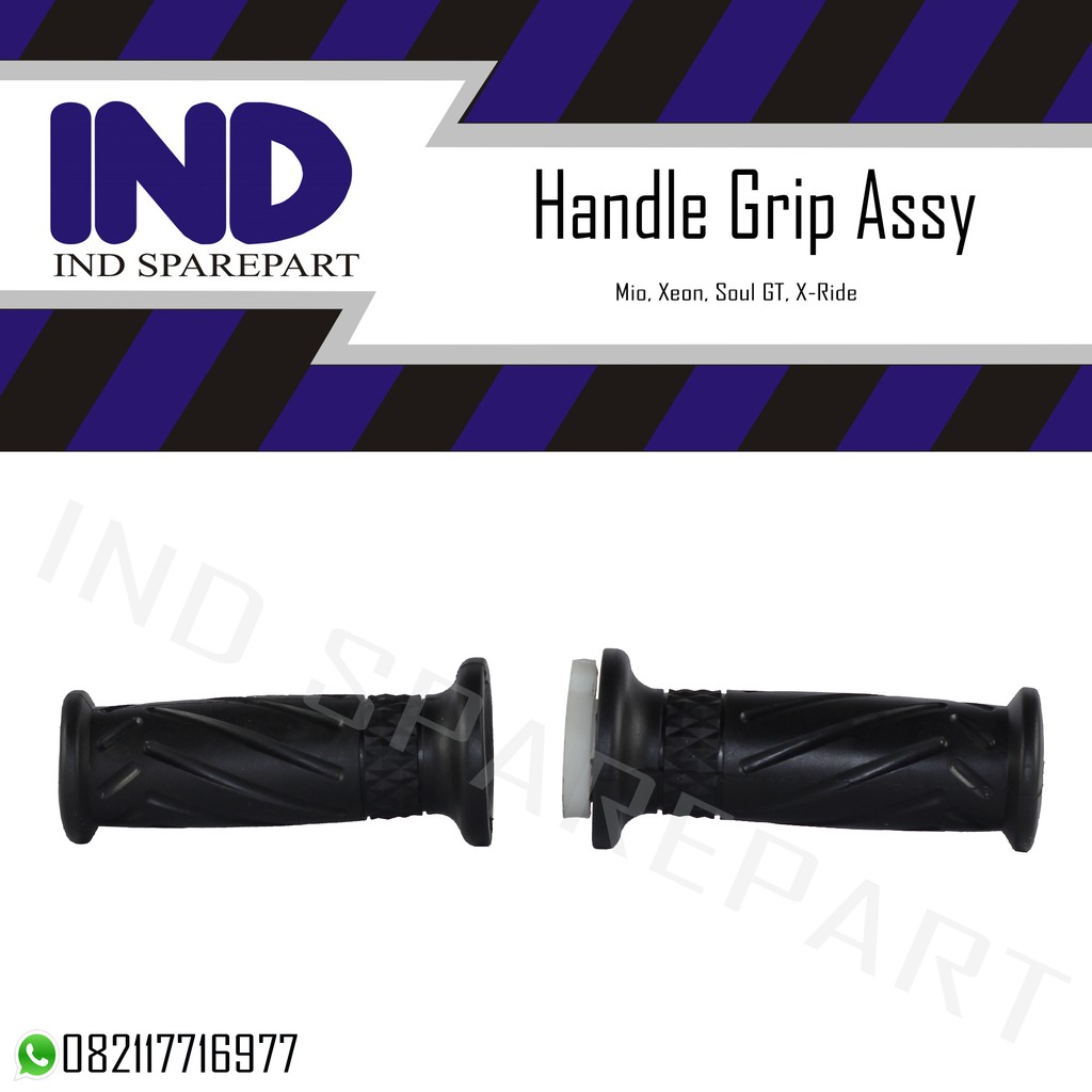 Handle-Hand Grip Fat Vat Pad Assy Handfat Handpad Handvat Handgrip Karet-Pipa-Slongsong Mio &amp; Mio Sporty &amp; Mio Soul Set