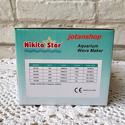 NIKITA STAR NS M3 NS-M3 Wave Maker mini Mesin gelombang arus ombak aquascape aquarium NSM3