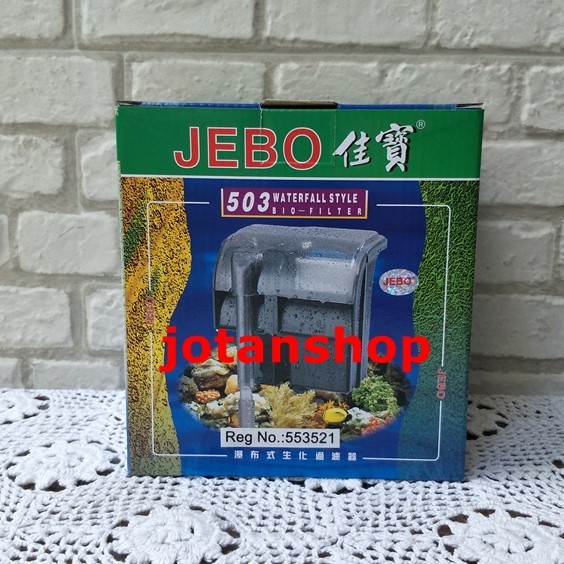 JEBO 503 jebo503 hanging filter gantung hang on aquarium aquascape