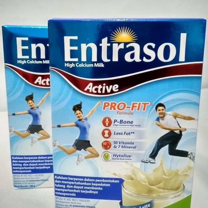 

ENTRASOL ACTIVE VANILA 160GR