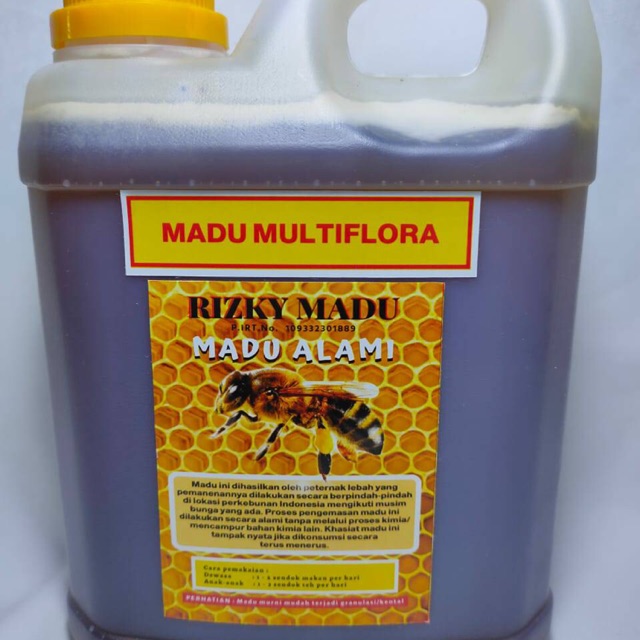 

Madu Multiflora atau Madu Hutan