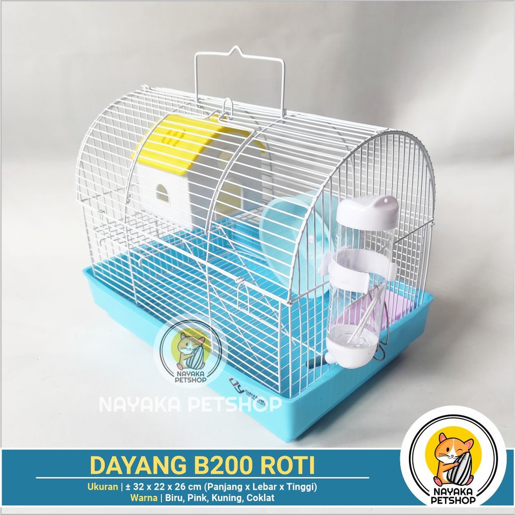 Dayang B200 Roti Kandang Hamster Besar Tingkat 2 Lantai Murah