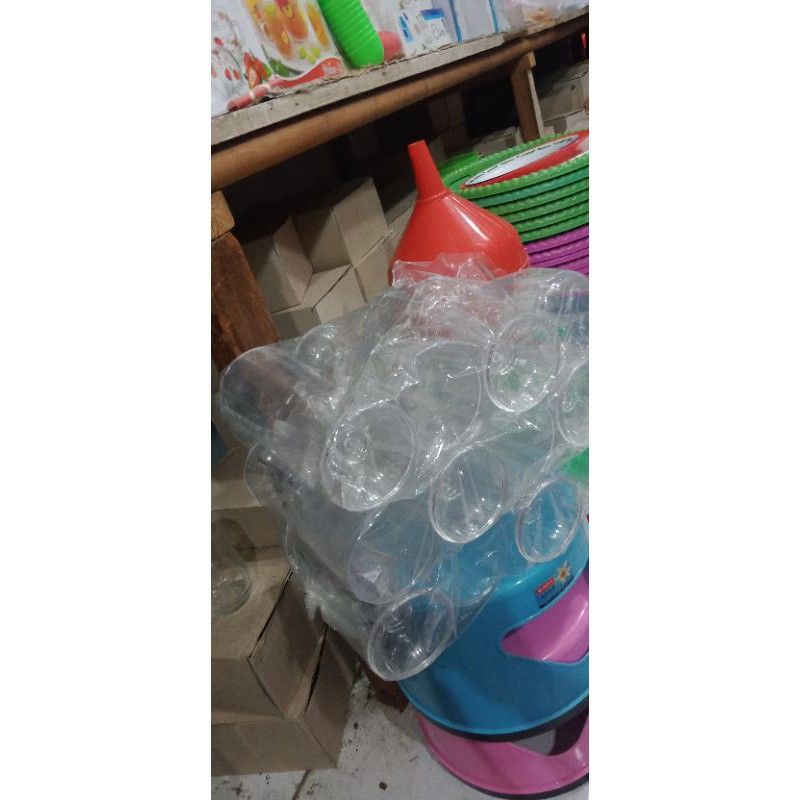 gelas jus mika / gelas jus plastik